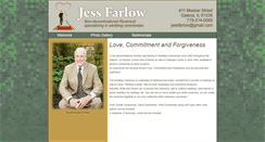 Desktop Screenshot of jessfarlow.com
